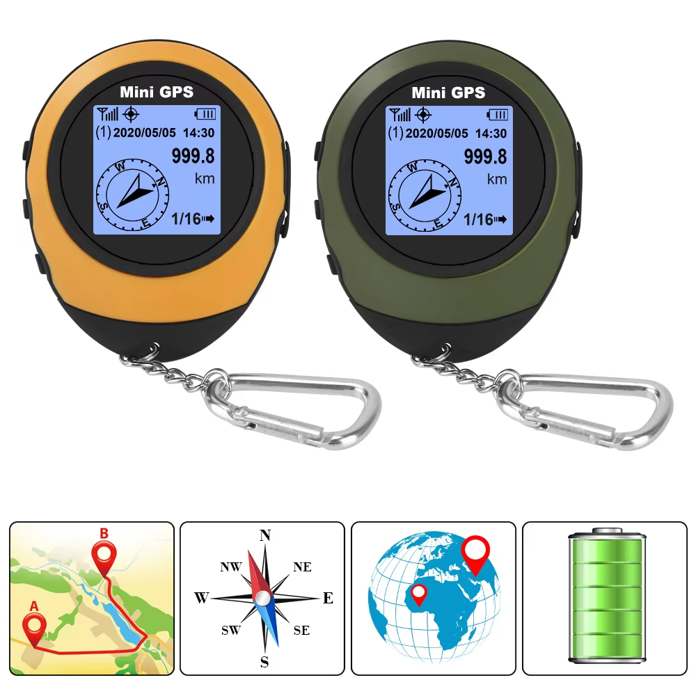 Mini Outdoor GPS Navigationsgerät mit Kompass