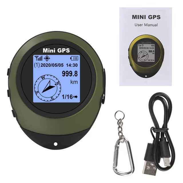 Mini Outdoor GPS Navigationsgerät mit Kompass
