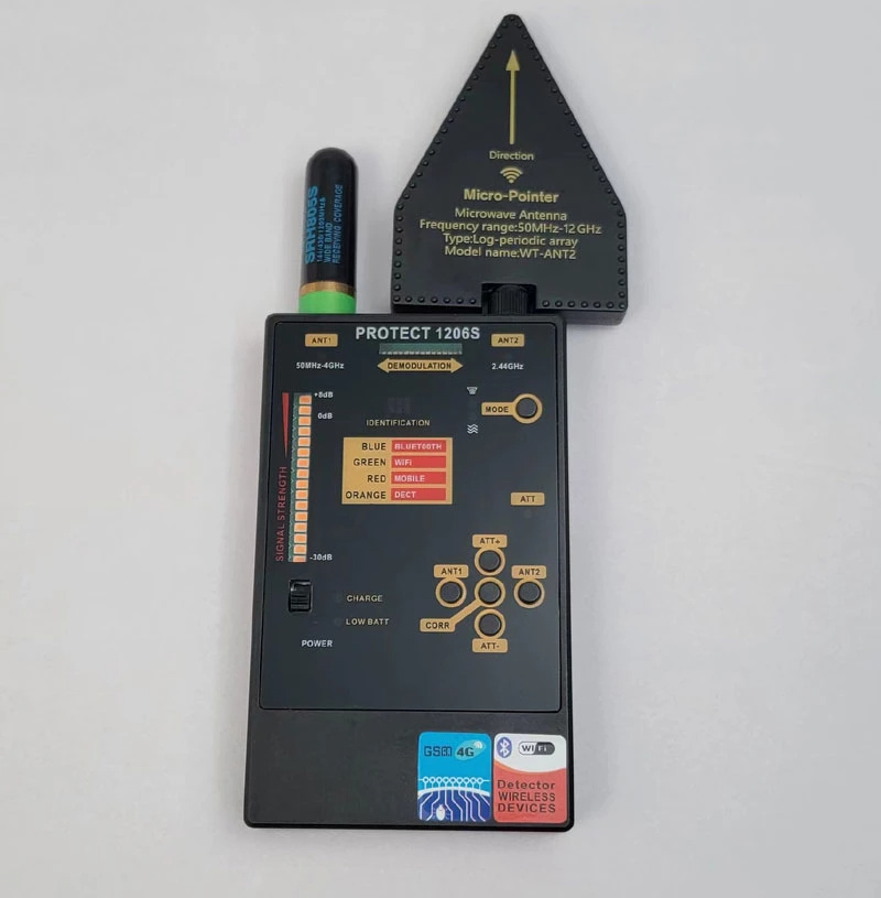 Protect 1206S – Hochsensibler RF Detektor mit Dual-Antennen