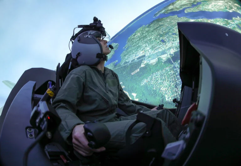 F-35 Trainings simulator