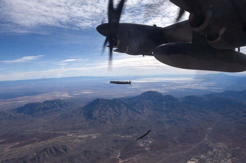 AC-130 brachte SDB-II mit GPS Jammer