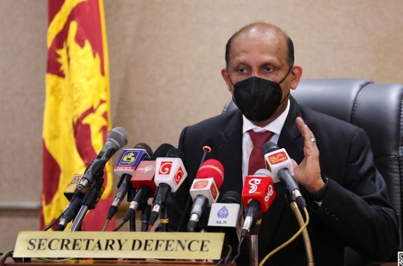 General Kamal Gunaratne und tragbare signale Störsender