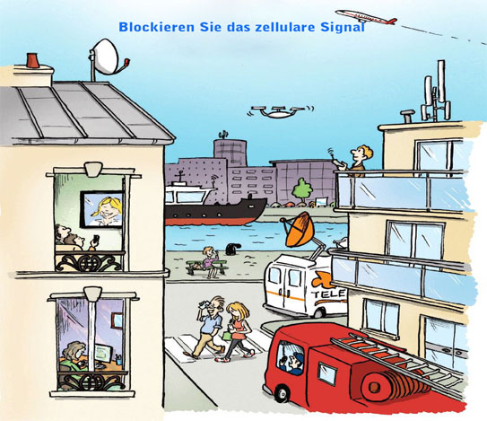 blockieren GPS Signal