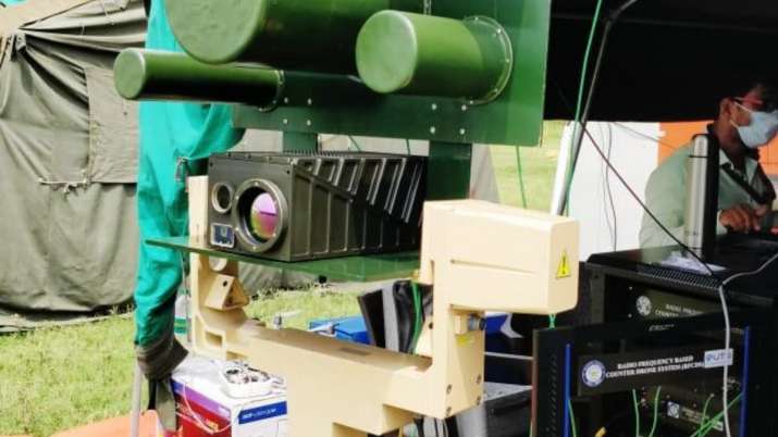 DRDO Anti-Drohnen-System GNSS-Signale stören