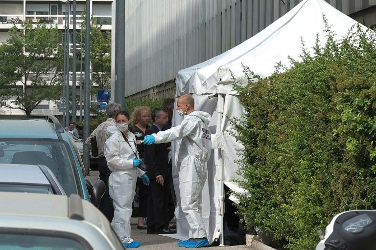Zwei Männer in Marseille