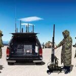Leistungsstarker Militärische Störsender