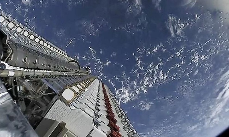 Starlink-Satelliten von SpaceX und GPS blocker