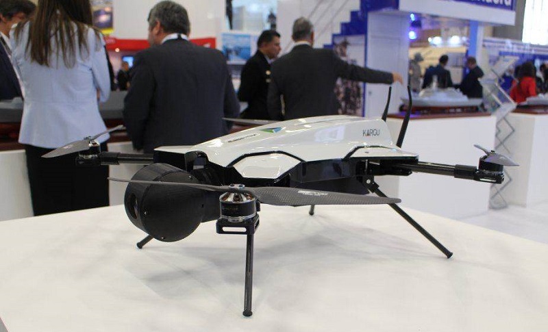 STM Kargu Rotary Wing Attack Drohnensystem mit GPS Signal Stören