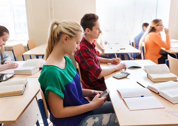 Mobiltelefon Störsender im classroom