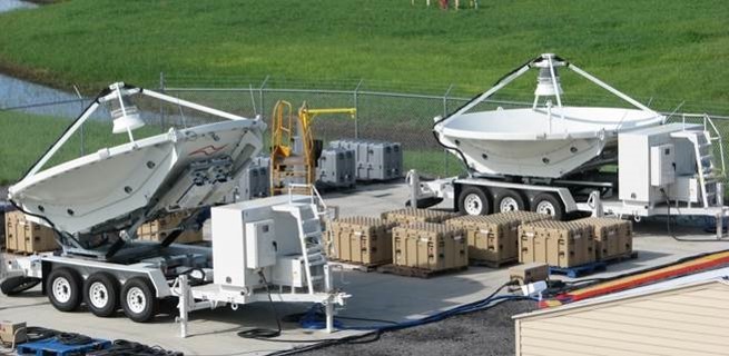 Amerikanischer satelliten störsender